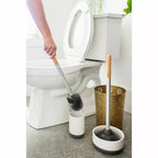 Scrub Queen WC-Garnitur – Toilettenbürste mit Halter in modernem Design