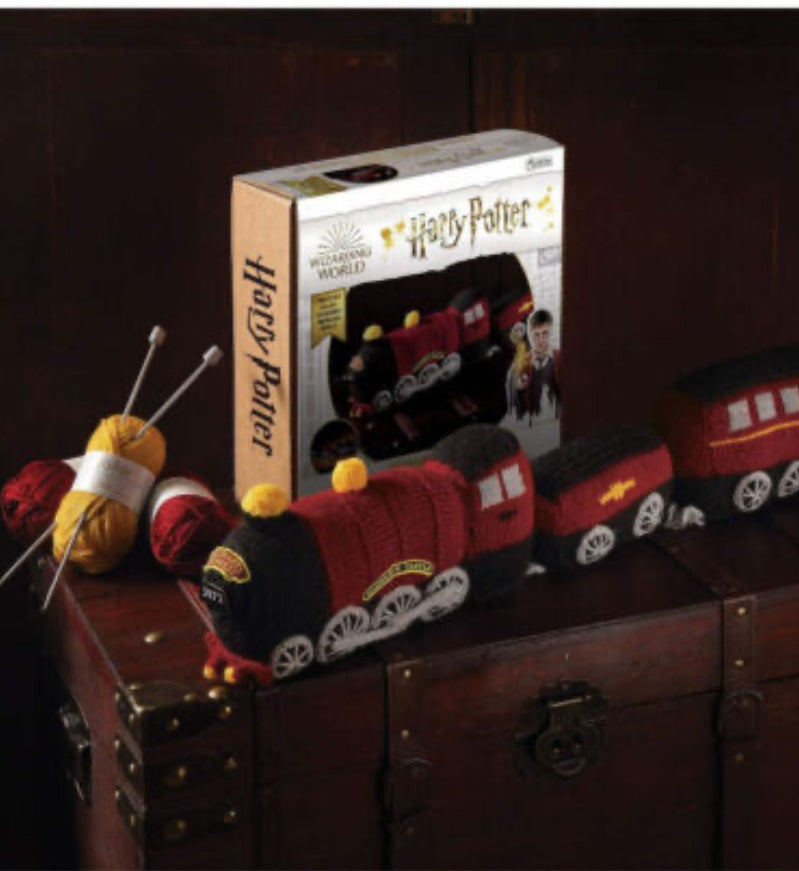 Harry Potter Strick Set Zugluftstopper Hogwarts Express