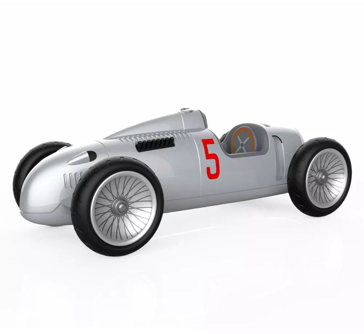 Kleines Rennspielzeug-Auto – Retro-Holzauto für Kinder ab 3 Jahren