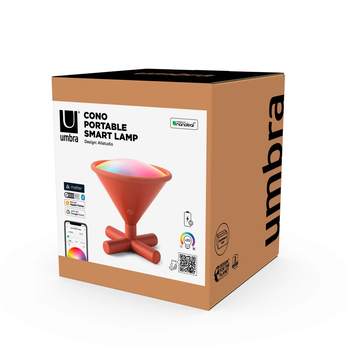 Umbra Tischleuchte Cono – Minimalistische Designleuchte