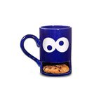 Donkey Products Mug Monster Blau – Tasse mit integriertem Keksfach