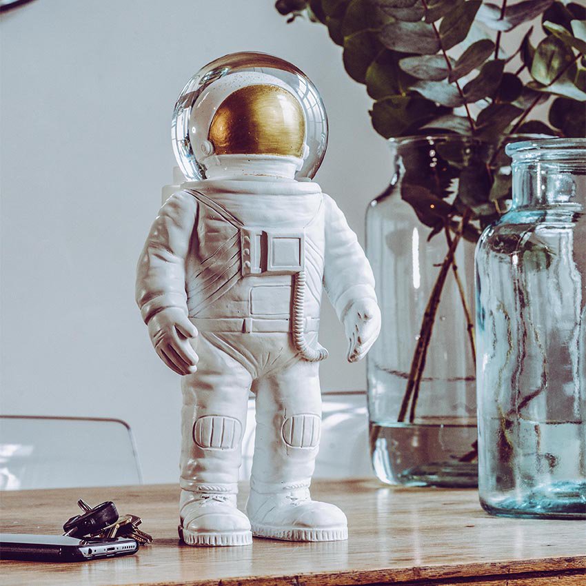 Donkey Products Giant Astronaut Grey XXL Schneekugel Summerglobe De...