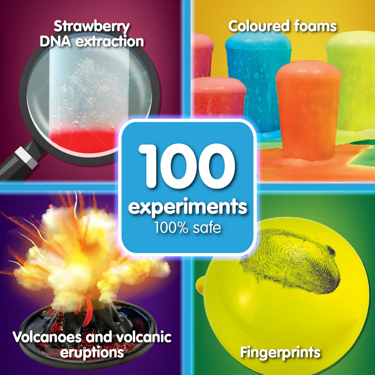 Science4you Mega Science Kit 100 Experimente Experimentierkasten