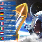 Science4you Superrakete NASA Experimentierkasten – Fliegt bis 20m