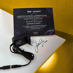 LEDMansion Leonardo DiCaprio Champagner LED Wandbild Pop-Art 40x60cm