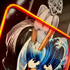 LEDMansion Marilyn Wave Kanagawa LED Wandkunst – Pop Art Highlight