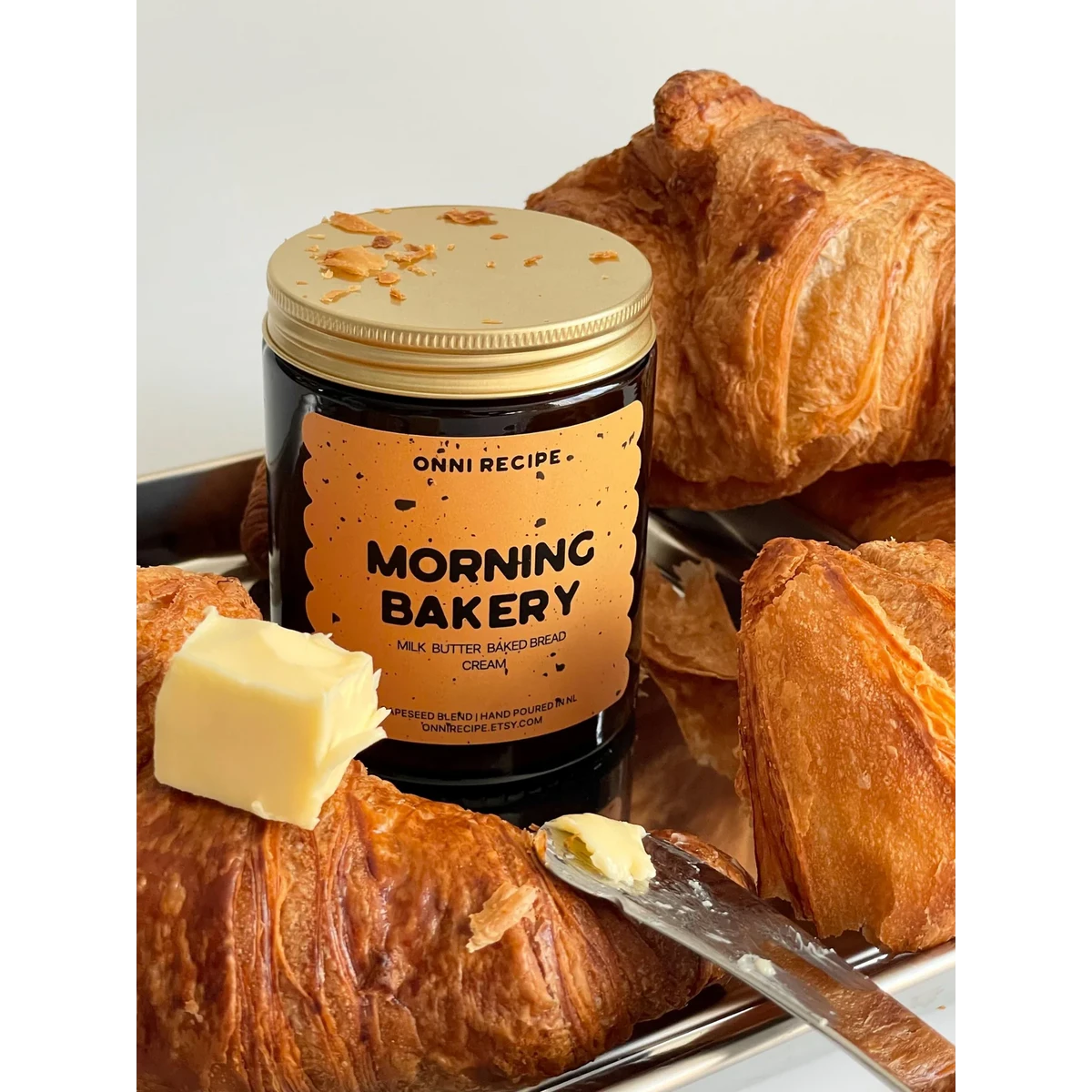 ONNI RECIPE Rapskerze Morgenbäckerei 170ml – Vegane Duftkerze