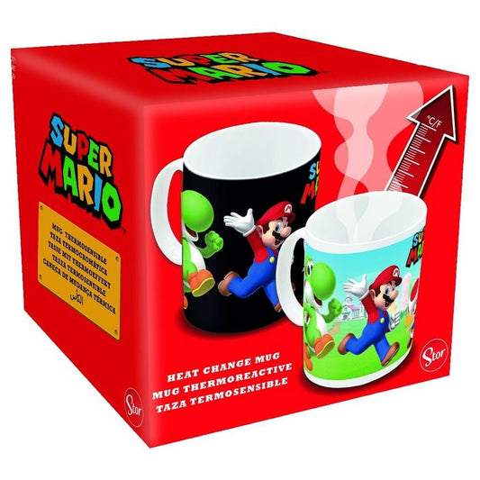Super Mario Farbwechsel-Tasse – Heat-Change Mug 320 ml