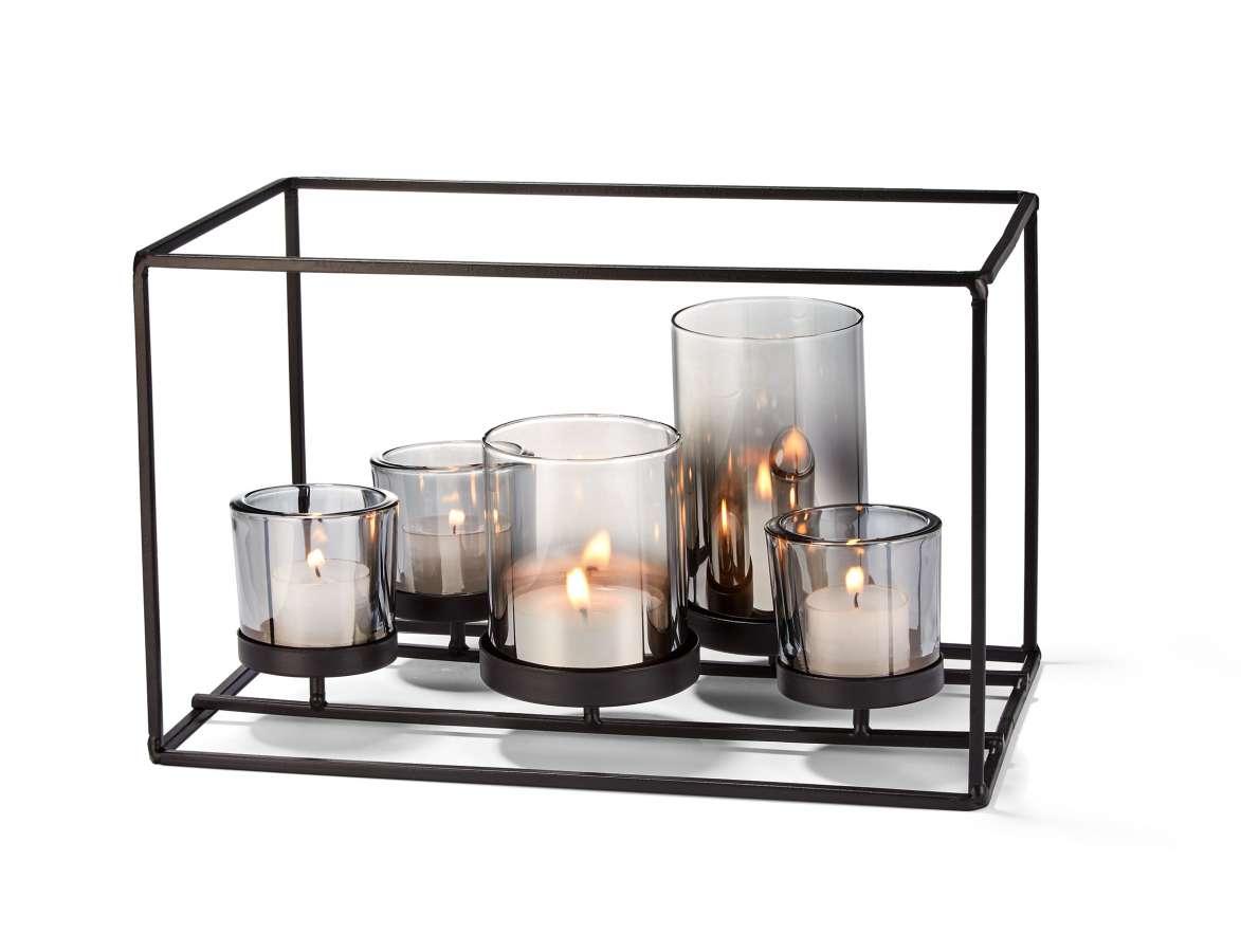 Stimmungsvolle Deko mit Teelichtern für Tisch oder Fenster